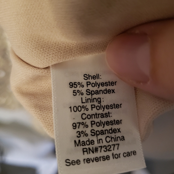 SO Junior's Cold Shoulder Sequin Dress in Champagne - Picture 10 of 10